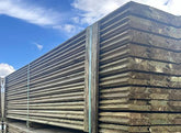 Profils en bois résineux traité en autoclave